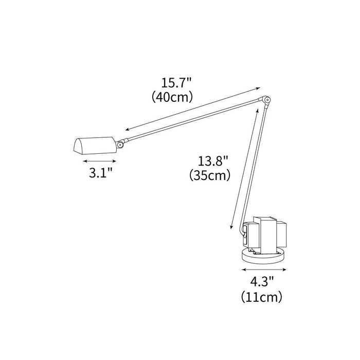 Apex Flex Table Lamp 4.3"