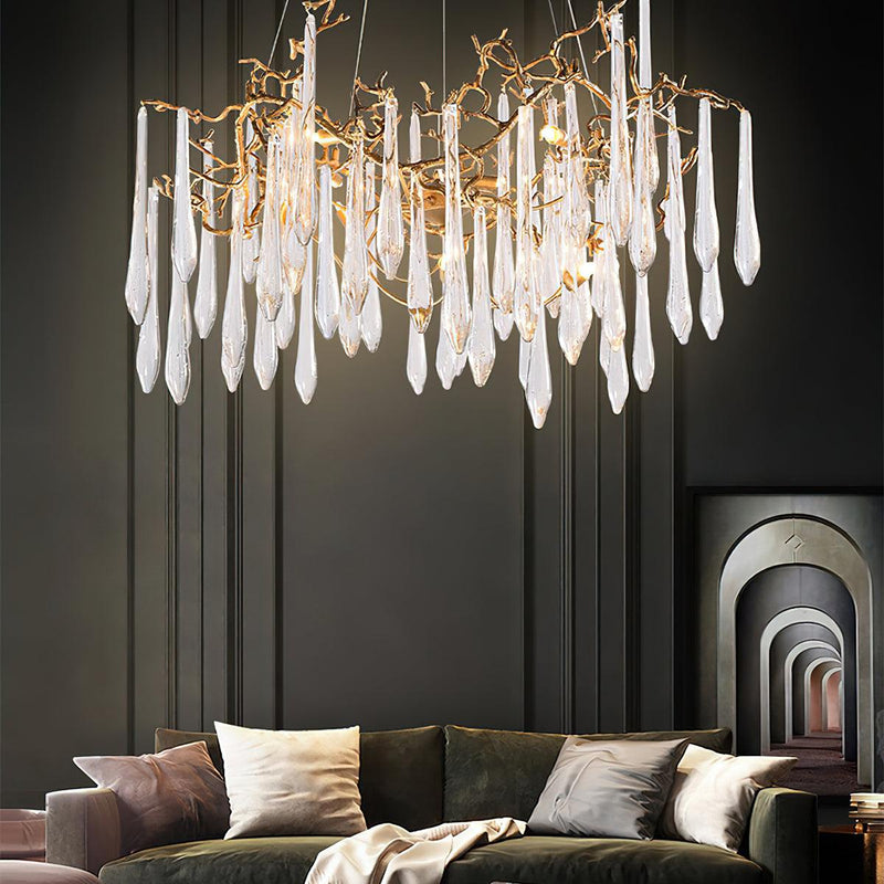 Aqua Empire Chandelier 43.3"