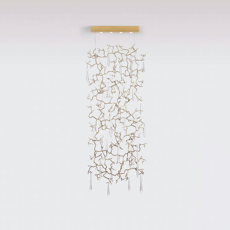 Aqua Window Chandelier