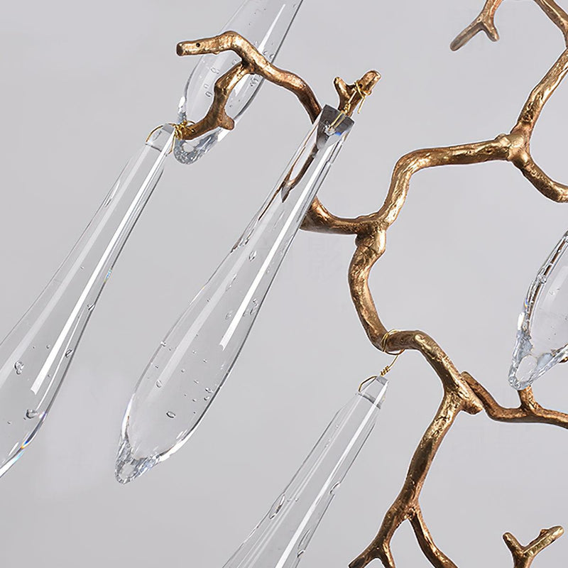 Aqua Window Chandelier