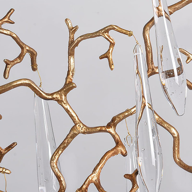 Aqua Window Chandelier