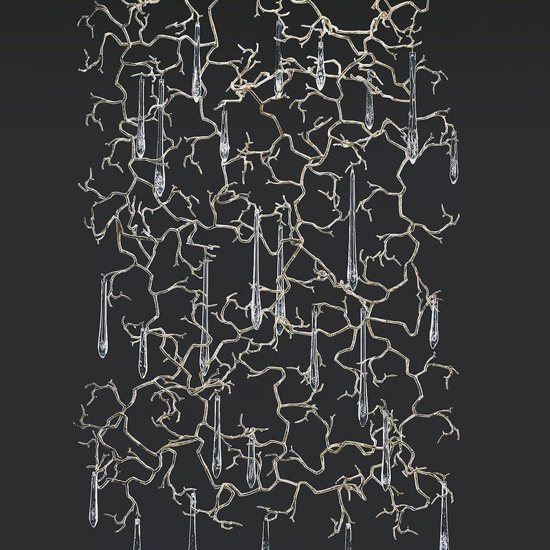 Aqua Window Chandelier