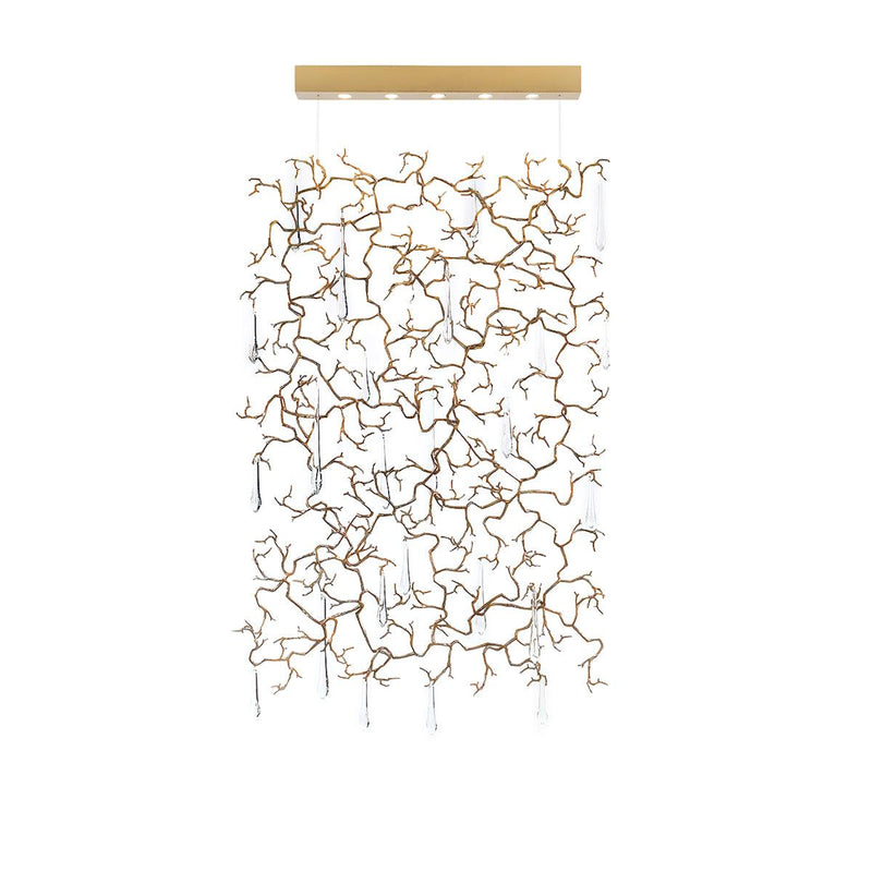 Aqua Window Chandelier