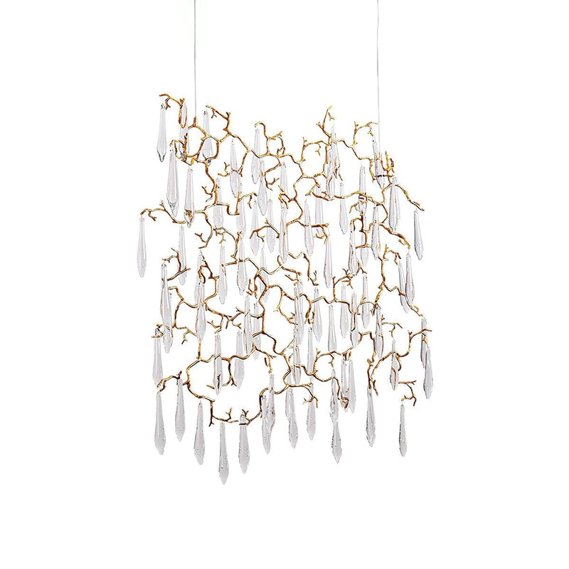 Aqua Window Chandelier