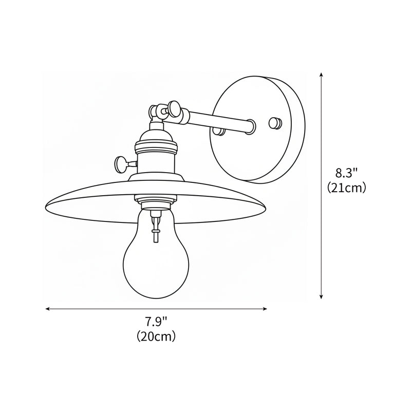 Arborin Disc Wall Sconce