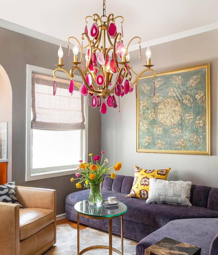 Arcimboldi Agate Chandelier