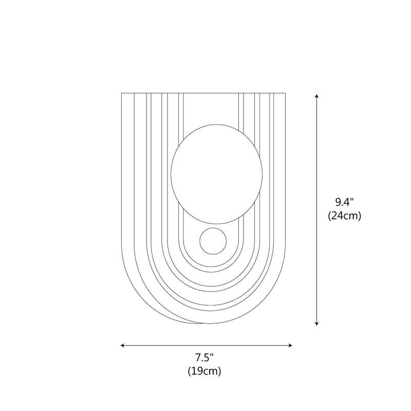 Arcoa Alabaster Wall Lamp