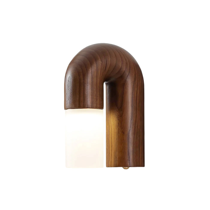 Arcus Wood Wall Lamp 7.1"