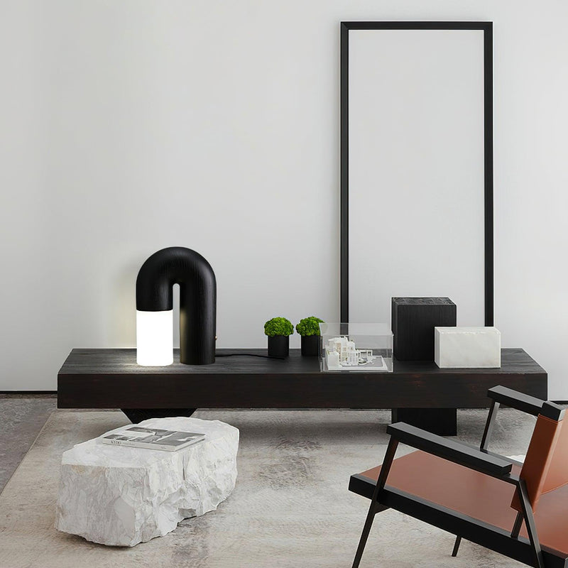 Arcus Wood Table Lamp