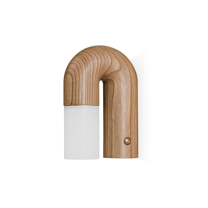 Arcus Wood Wall Lamp 7.1"