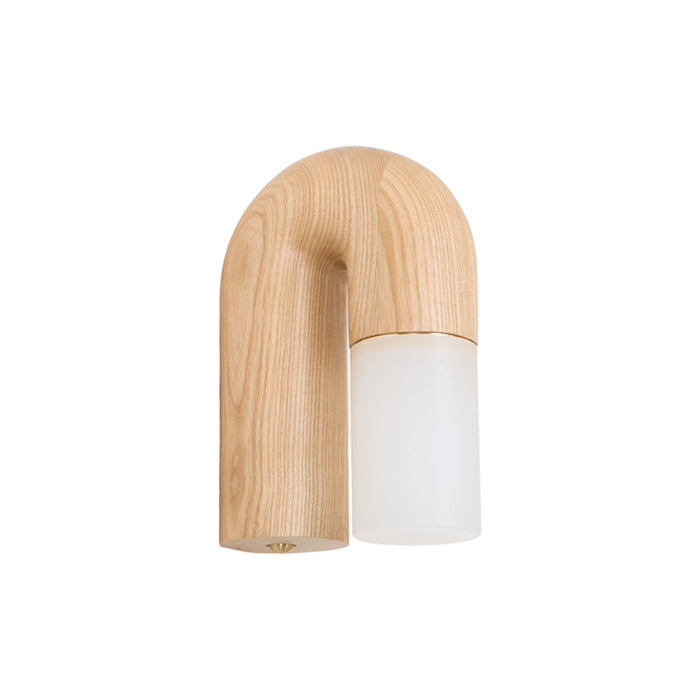 Arcus Wood Wall Lamp 7.1"