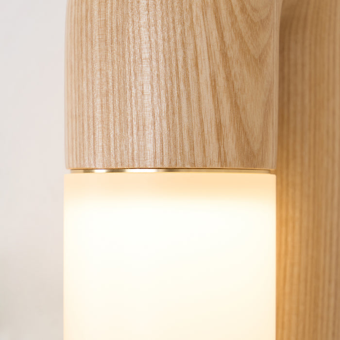 Arcus Wood Wall Lamp 7.1"