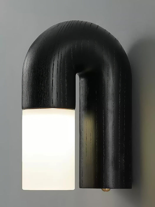 Arcus Wood Wall Lamp 7.1"