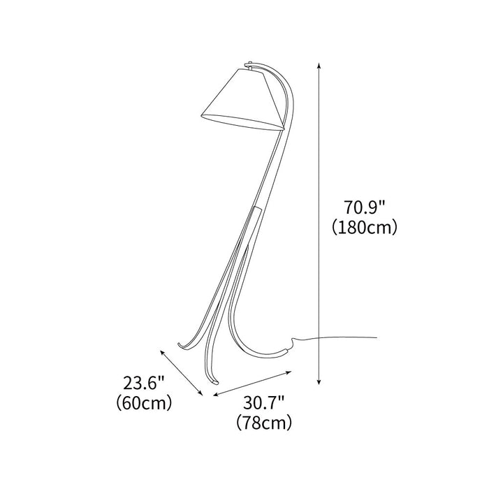 Arcwood Floor Lamp 30.7"