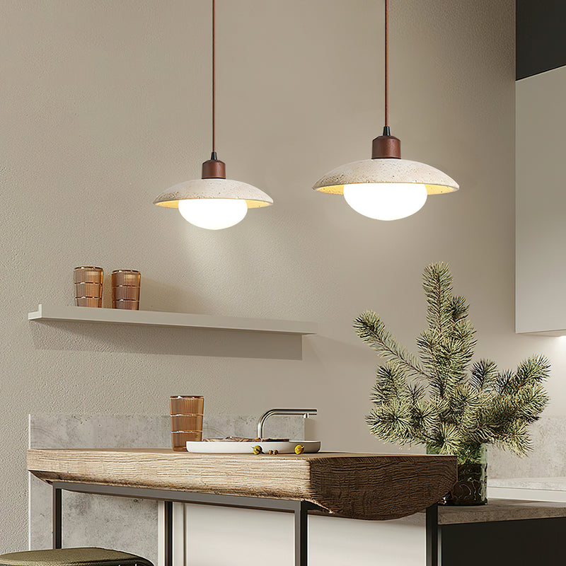 Aria Disc Pendant Lamp 9.8"