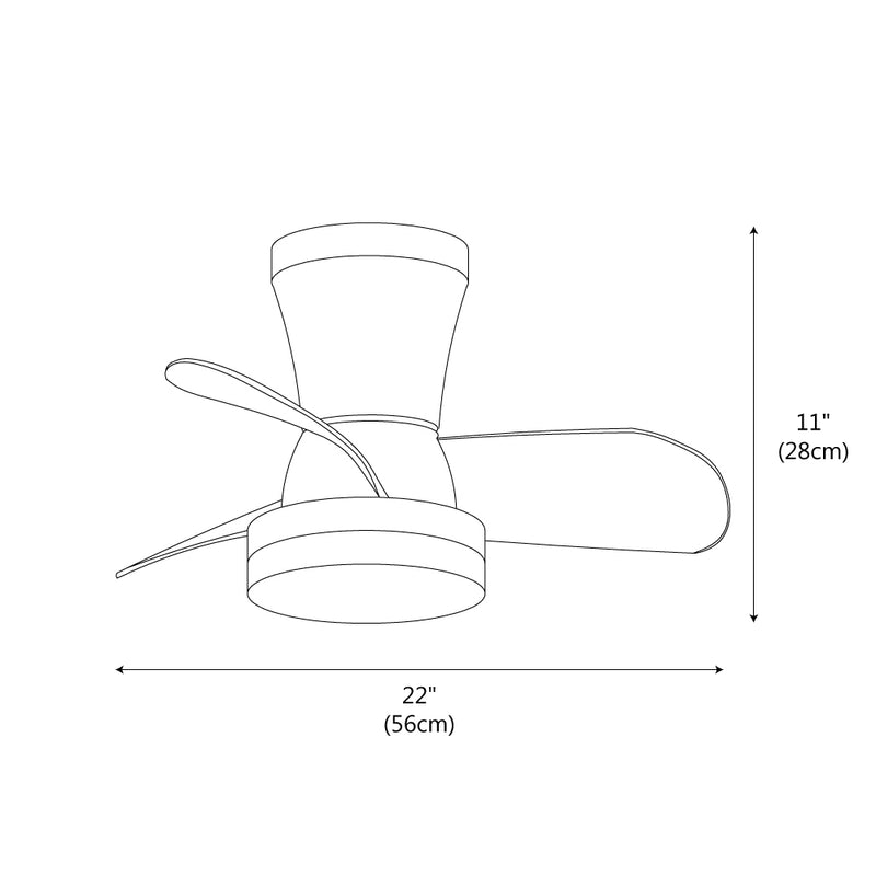Arilia Ceiling Fan Light