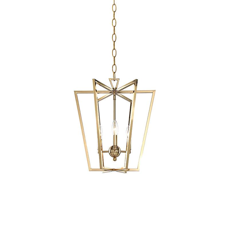 Art Deco Crest Pendant Light