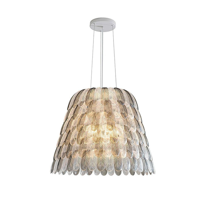 Artistic Feather Pendant Light 15.7"