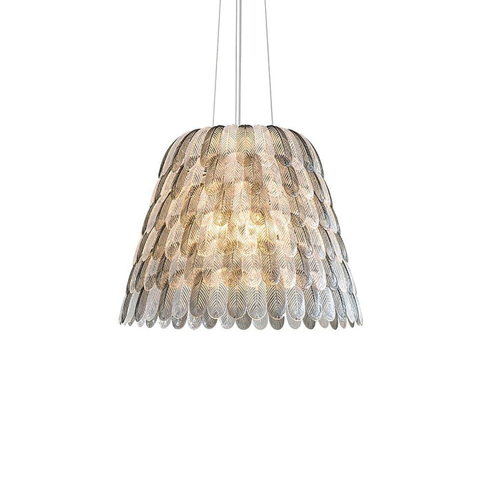 Artistic Feather Pendant Light 15.7"