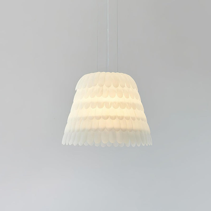 Artistic Feather Pendant Light 15.7"