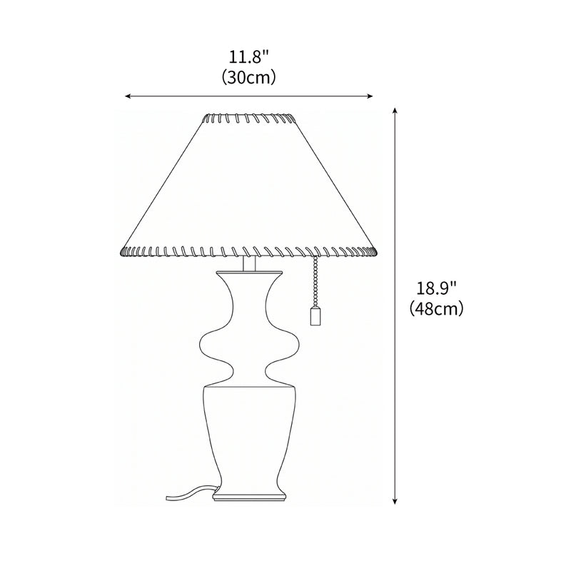 Arvion Wood Table Lamp