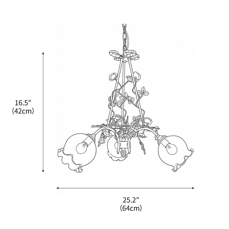 Asfour Brass Chandelier