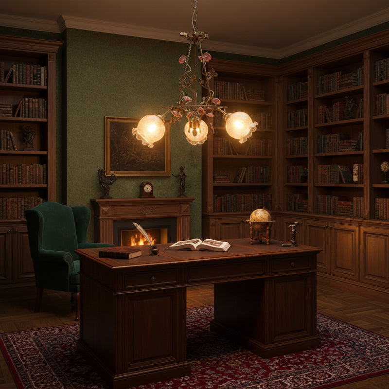 Asfour Brass Chandelier