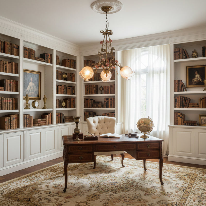 Asfour Brass Chandelier