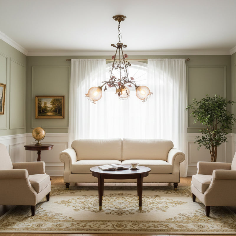 Asfour Brass Chandelier