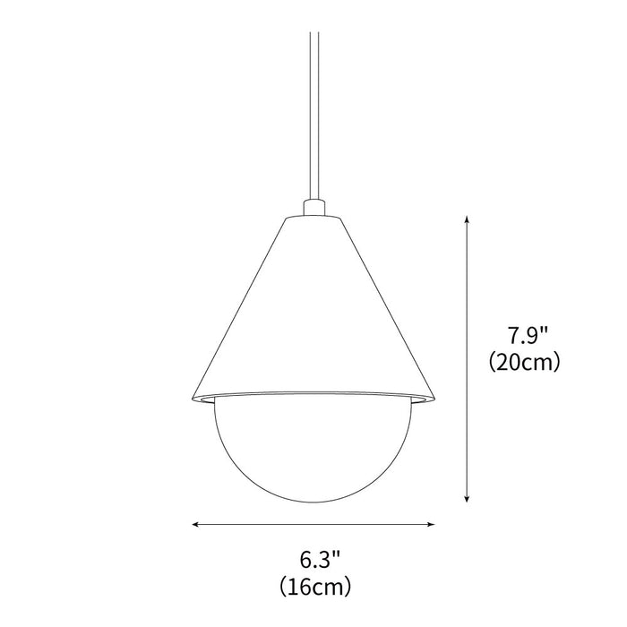 Aslo Pendant Lamp 6.3"