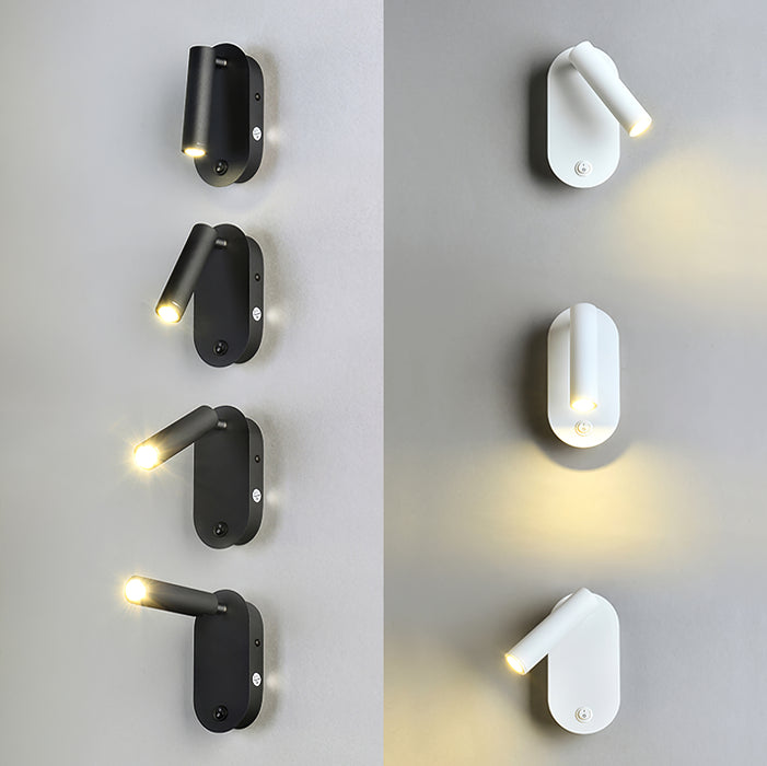 Enna Surface Wall Light With USB 3"