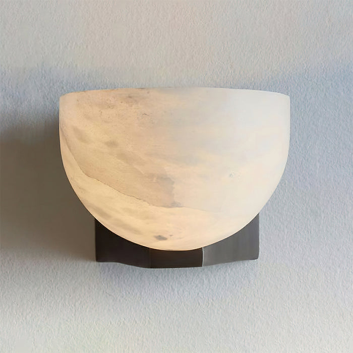 Ath Alabaster Wall Light 7.9"