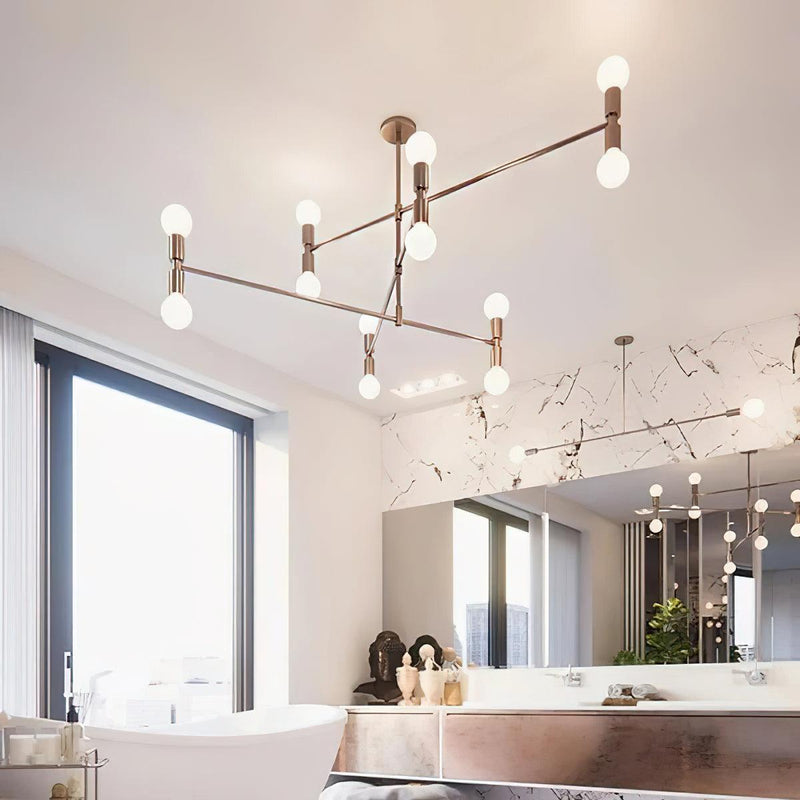 Atomium Chandelier 33.5"