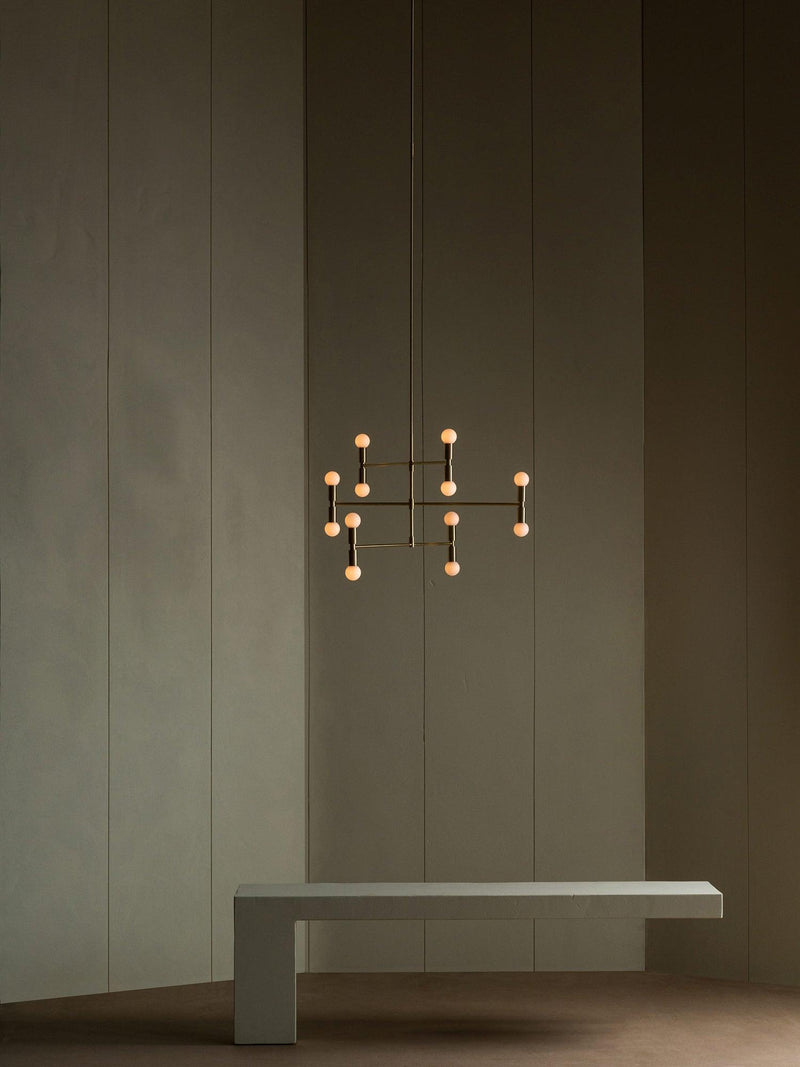 Atomium Chandelier 33.5"