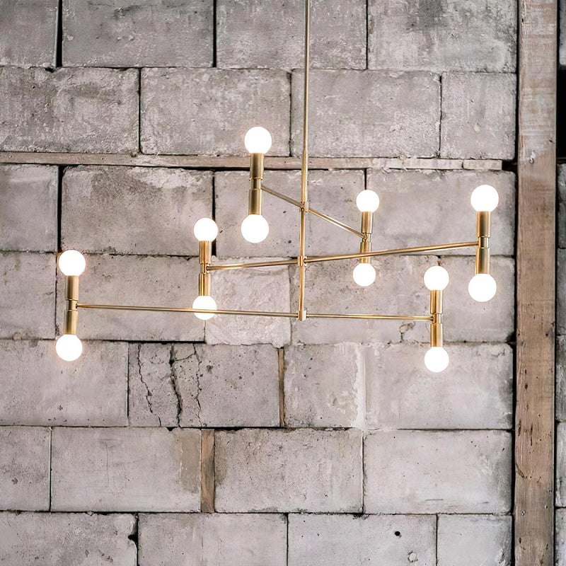 Atomium Chandelier 33.5"