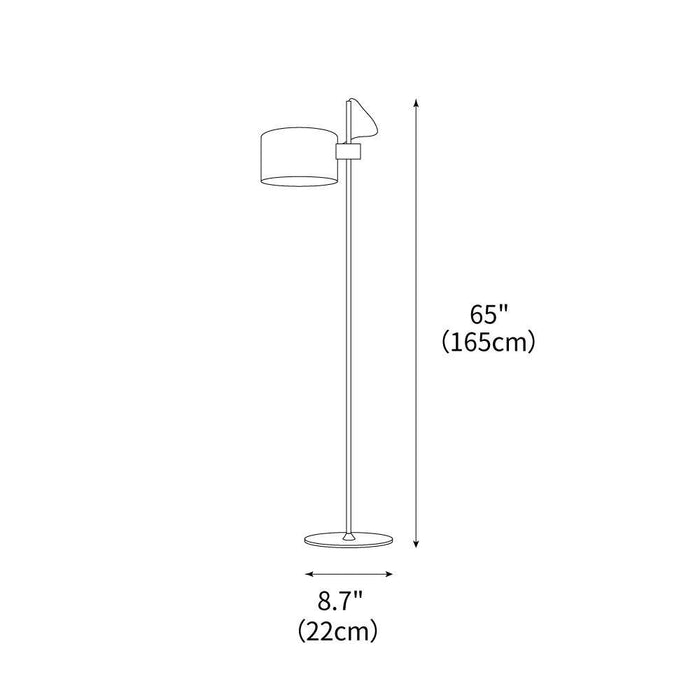 Aulus Floor Lamp 8.7"