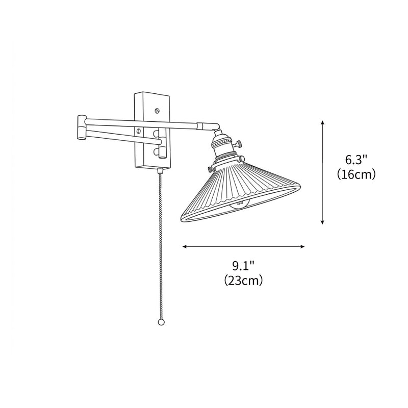 Aurelia Swing Arm Wall Lamp