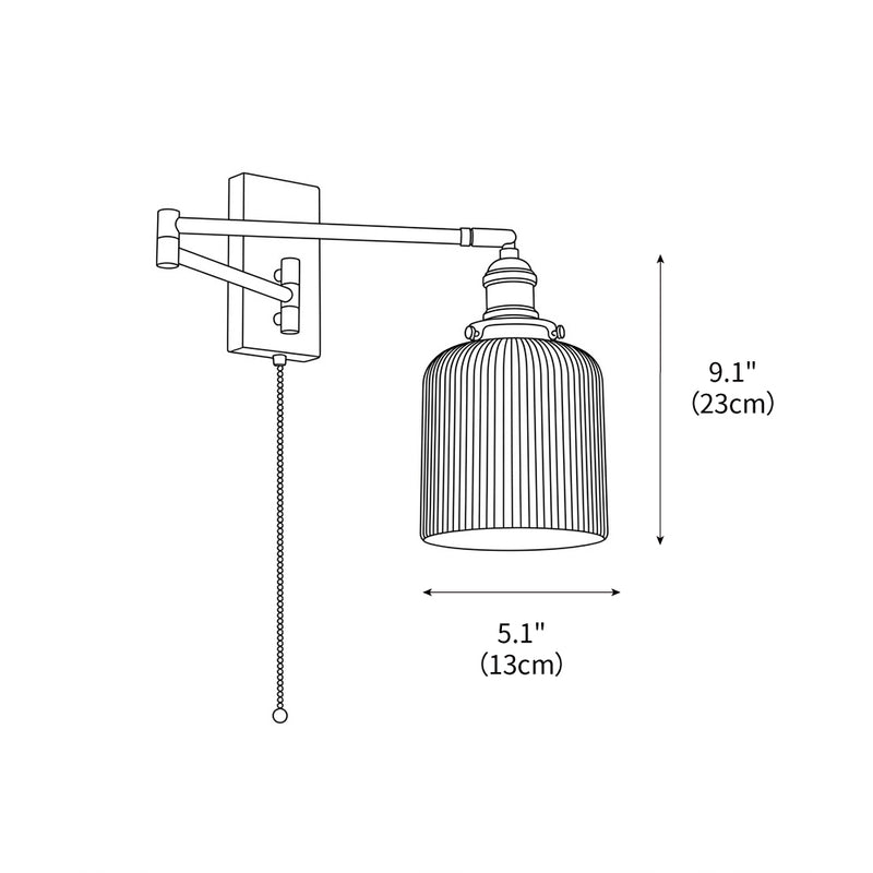 Aurelia Swing Arm Wall Lamp