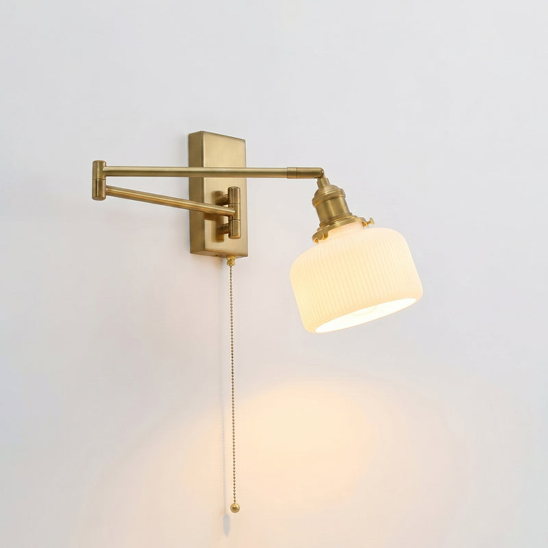 Aurelia Swing Arm Wall Lamp