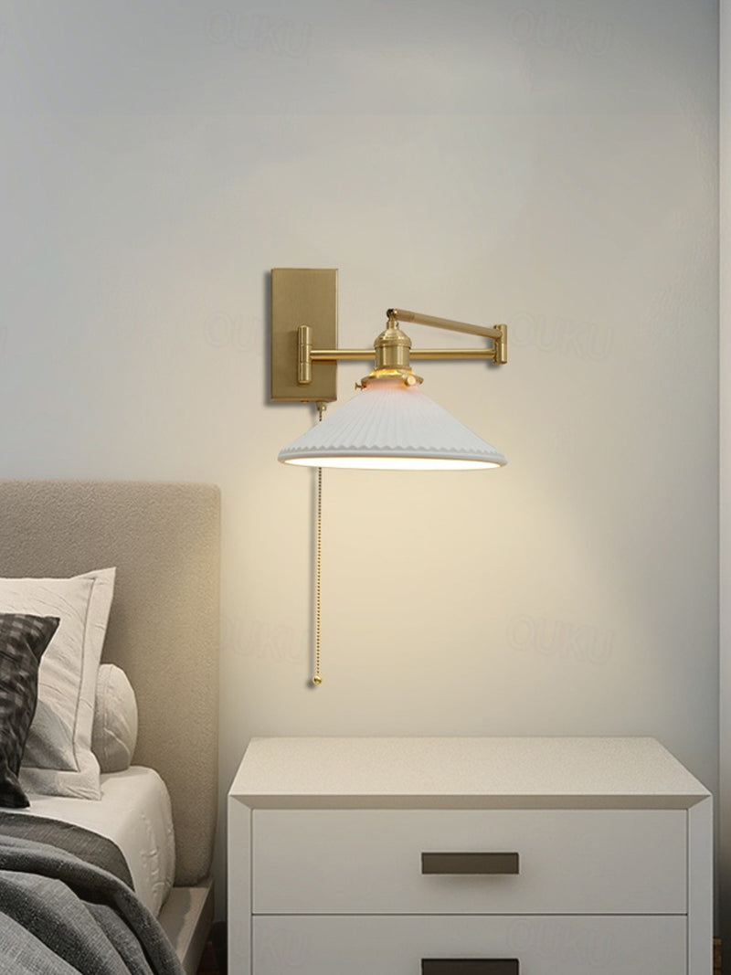Aurelia Swing Arm Wall Lamp