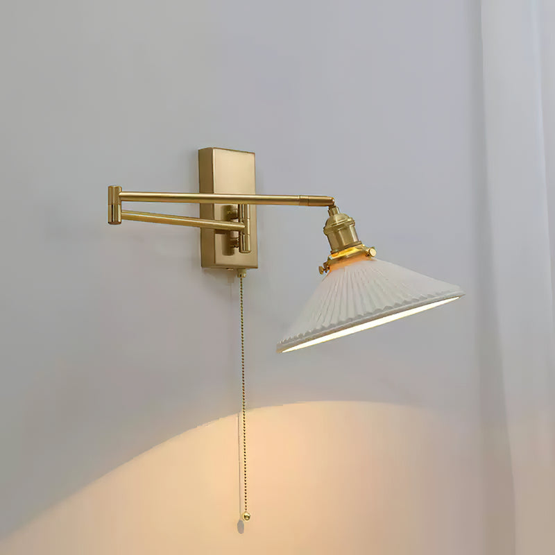 Aurelia Swing Arm Wall Lamp