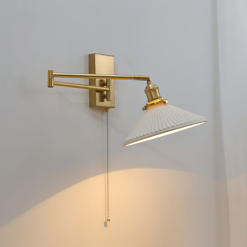 Aurelia Swing Arm Wall Lamp