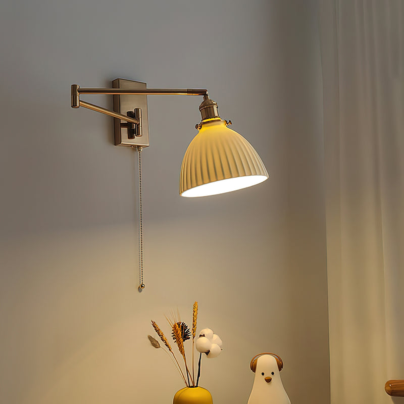 Aurelia Swing Arm Wall Lamp