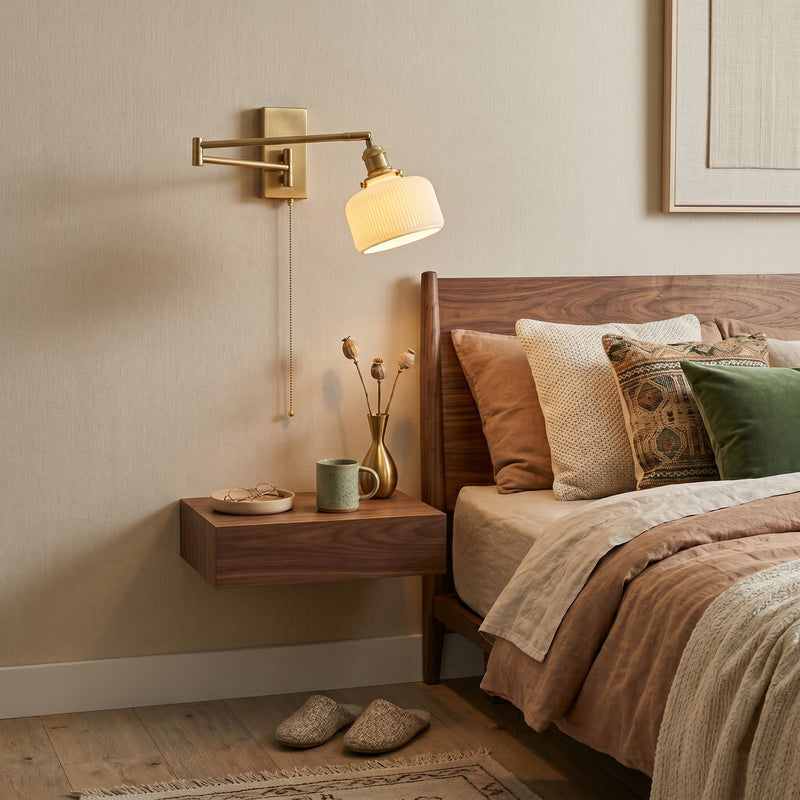 Aurelia Swing Arm Wall Lamp