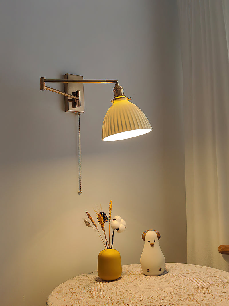Aurelia Swing Arm Wall Lamp