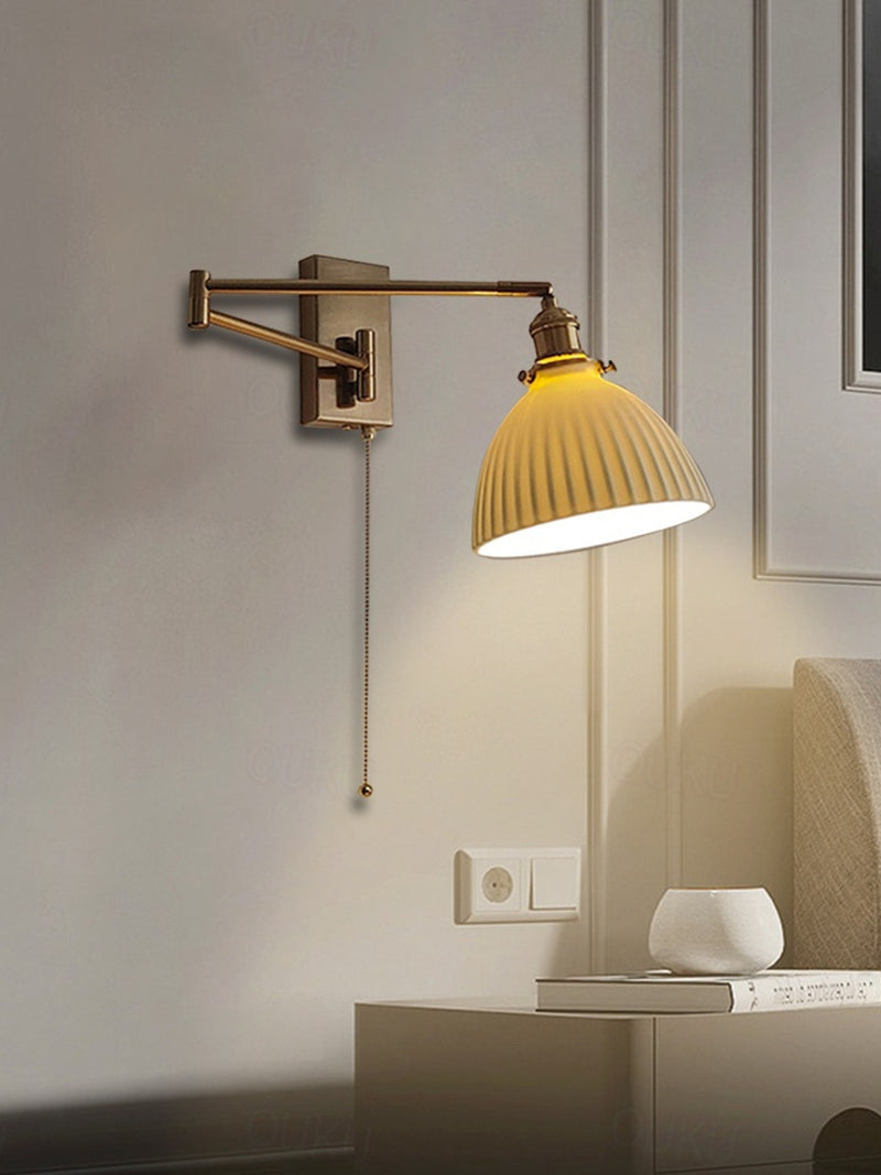 Aurelia Swing Arm Wall Lamp