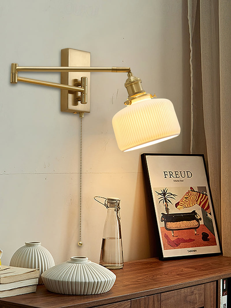 Aurelia Swing Arm Wall Lamp