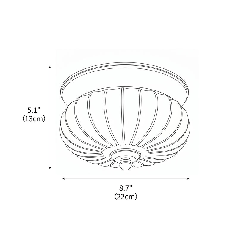 Aurevale Scallop Ceiling Light