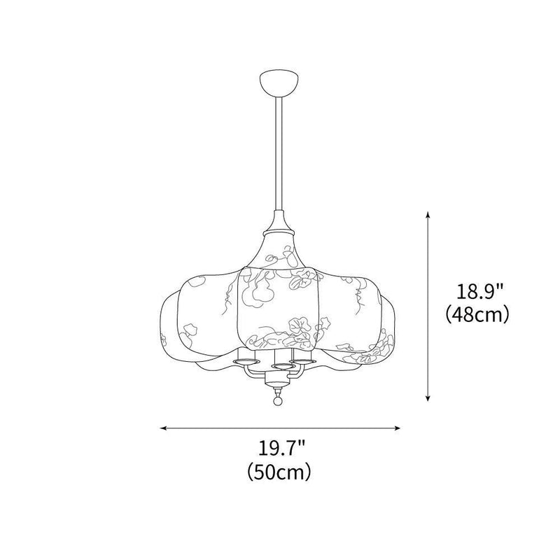 Aurora Bloom Pendant Light