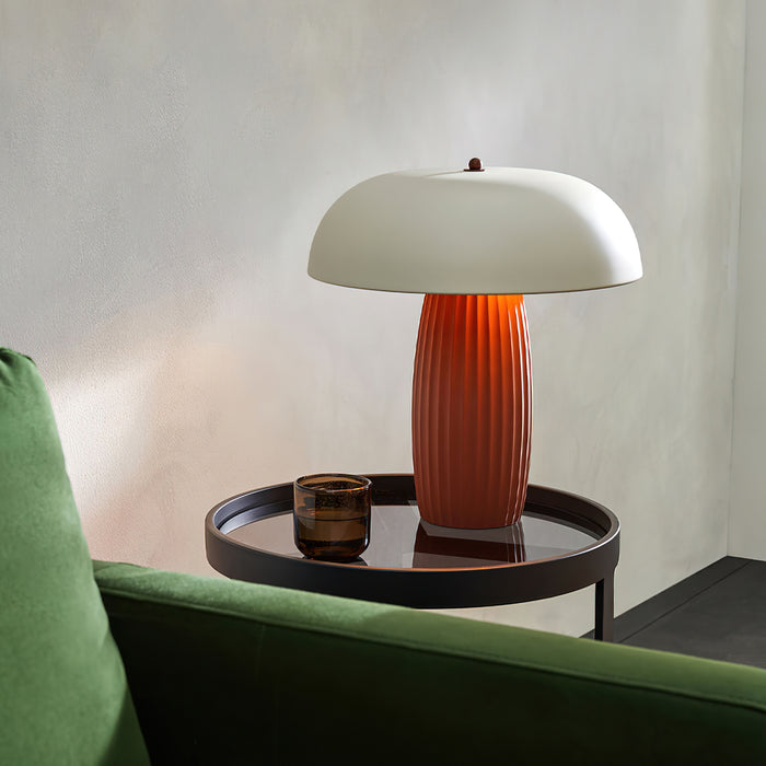 Aurora Mushroom Table Lamp 13.8"